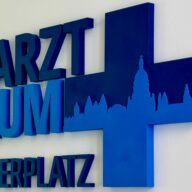 Blauer Bereich